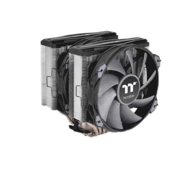 Thermaltake TOUGHAIR 710 - Sistema di raffreddamento processore - (per: LGA1156, LGA1155, LGA2011, LGA1150, LGA2011-3, LGA1151, AM4, LGA2066, LGA1200, LGA1700, AM5) - Alluminio - 140 mm