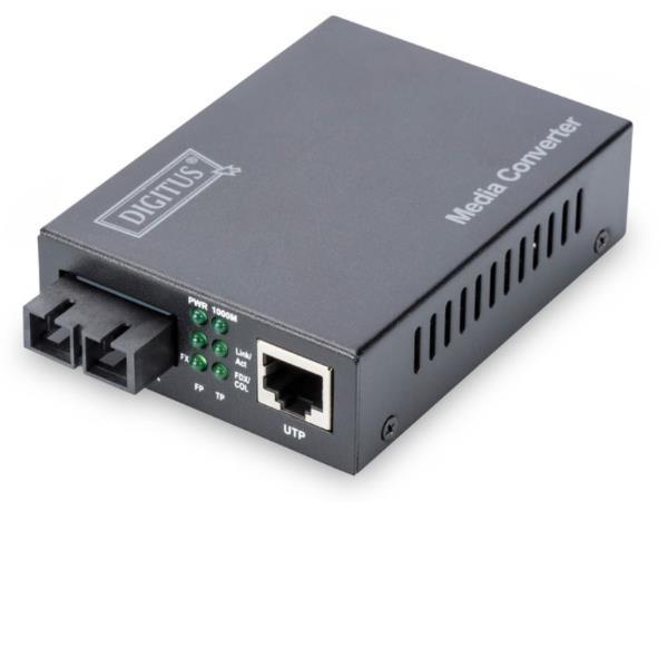 DIGITUS BY ASSMANN CONVERTITORE MEDIA GIGABIT ETHERNET