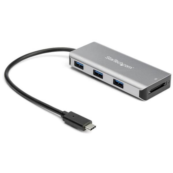 StarTech.com Hub USB-C a 3 porte con lettore …