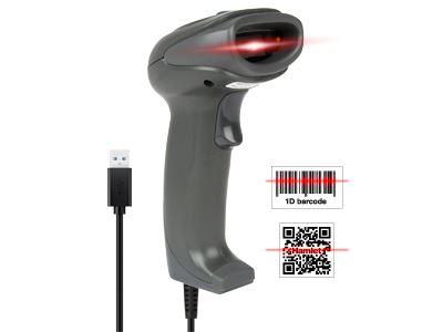 Hamlet HBCS2D100U - Scanner per codici a barre - palmare - 300 scan / sec - con decodifica - USB