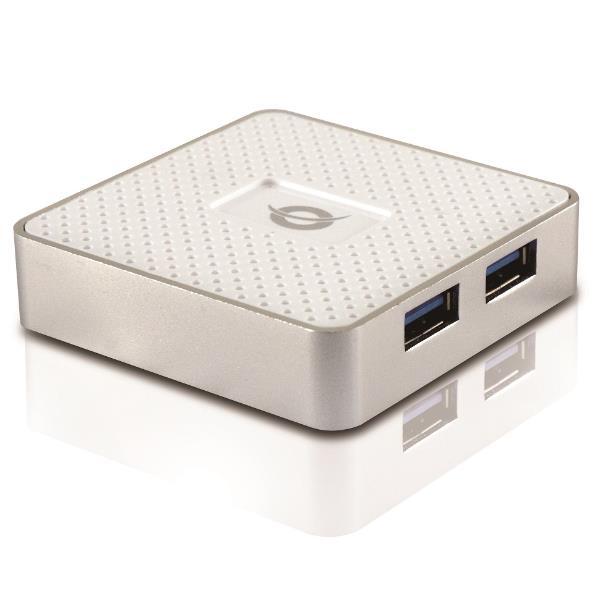 Conceptronic HUBBIES03W - Hub - 4 x SuperSpeed …