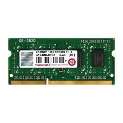 Transcend JetRAM - DDR3 - modulo - 2 GB - SO DIMM 204-pin - 1600 MHz / PC3-12800 - CL11 - 1.5 V - senza buffer - non ECC