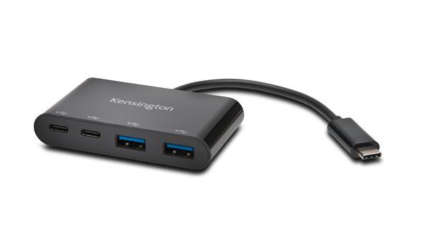 Kensington CH1000 - Hub - 2 x USB 3.1 + 2 x USB-C - desktop