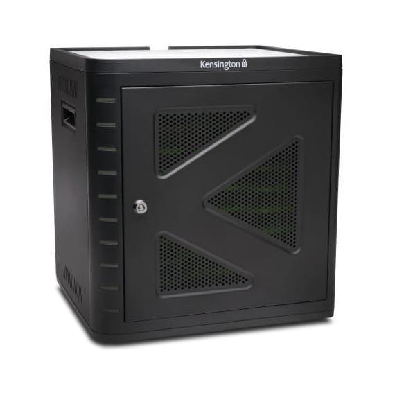 KENSINGTON K67862EU ARMADIETTO DI RICARICA E SINCRONIZZAZIONE UNIVERSALE PER TABLET MAX 10 TABLET VENTOLA INTEGRATA COLORE NERO