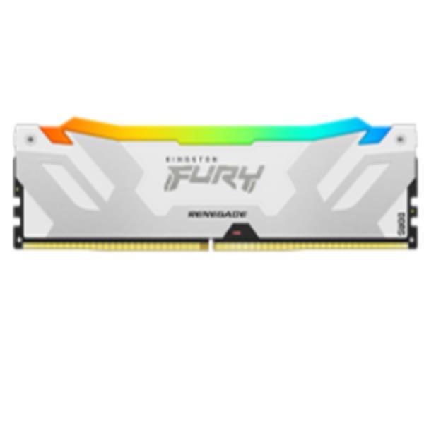 Kingston FURY Renegade RGB - DDR5 - modulo - 16 GB - DIMM 288-PIN - 7200 MHz / PC5-57600 - CL38 - 1.45 V - on-die ECC - bianco