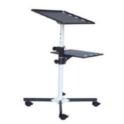 ITB Solution Projection - Carrello - per proiettore / notebook / DVD/ proiettore per lucidi - nero, bianco