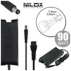 NILOX DELL CARICABATTERIE NOTEBOOK AD ELEVATO STANDARD PRODUTTIVO COMPATIBILE 90W 19.5V 4.62A 7.4 X 5MM MERO