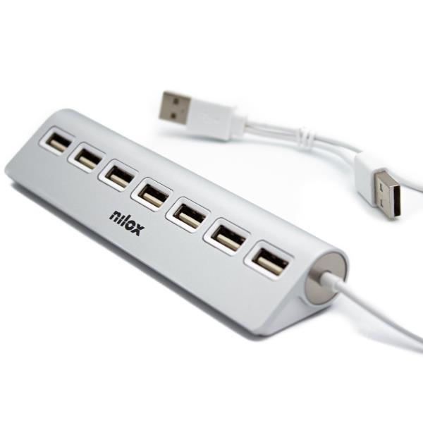 Nilox - Hub - 7 x USB 2.0 …