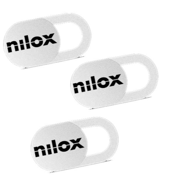 NILOX COPRI WEBCAM COPERTURA DI SICUREZZA WEBCAM PER NOTEBOOK TABLET SMARTPHONE TV CONF 3 Pz.