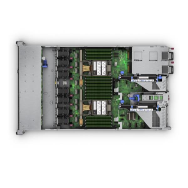 HPE ProLiant DL360 Gen11 - Server - montabile in rack - 1U - a 2 vie - 1 x Xeon Gold 5415+ / 2.9 GHz - RAM 32 GB - SATA/SAS/PCI Express - hot-swap 2.5" baia(e) - nessun HDD - GigE - senza SO -monitor: nessuno - BTO