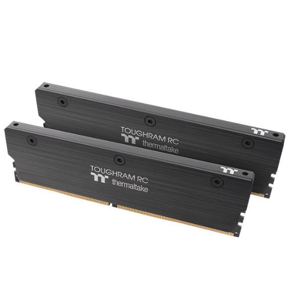 Thermaltake TOUGHRAM RC - DDR4 - kit - 16 GB: 2 x 8 GB - DIMM 288-PIN - 3600 MHz / PC4-28800 - CL18 - 1.35 V - senza buffer - non ECC - nero