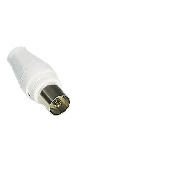 LEGRAND COPPIA DI SPINE VOLANTI PER TV TERRESTRE DIAMETRO 9.5mm BIANCO