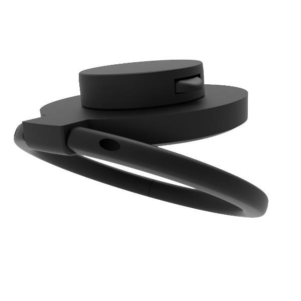 CELLY SNAPRING RING HOLDER PER SMARTPHONE BLACK