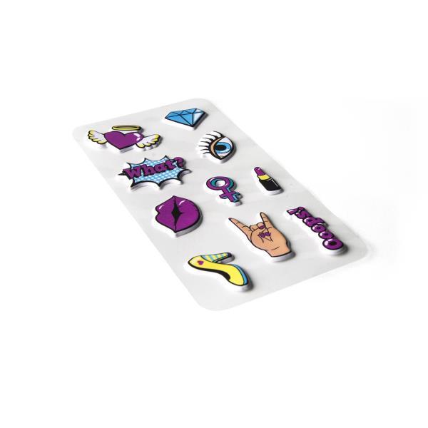 CELLY STICKERS 3D 10 TEEN GIRL MULTICOLORE