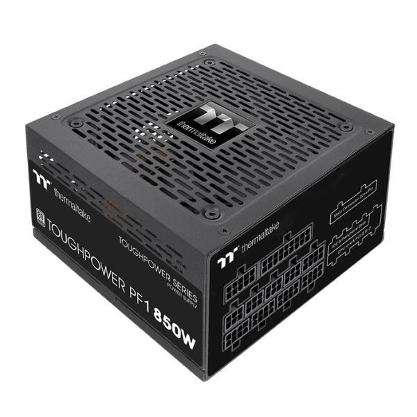Thermaltake ToughPower PF1 TTP-850AH2FKP - TT Premium Edition - alimentazione (interna) - ATX12V - 80 PLUS Platinum - 850 Watt - PFC (fattore di correzione alimentazione) attivo - nero