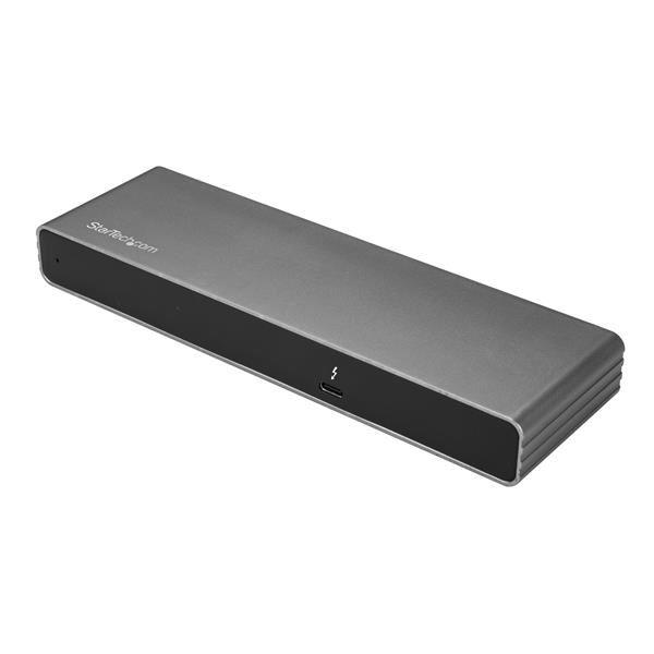 StarTech.com Thunderbolt 3 Dock, Dual 4K 60Hz Monitor …
