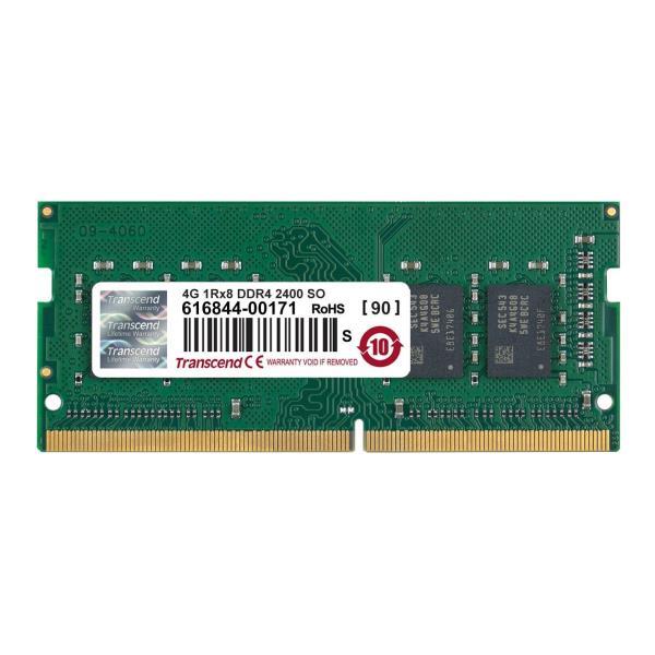 Transcend - DDR4 - modulo - 8 GB - SO DIMM 260-pin - 2400 MHz / PC4-19200 - CL17 - 1.2 V - senza buffer - non ECC - per HP EliteBook 840 G5 Notebook, 840 G6 Notebook, 840r G4 Notebook