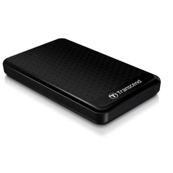 Transcend StoreJet 25A3 - HDD - 2 TB - esterno (portatile) - 2.5" - USB 3.0 - nero