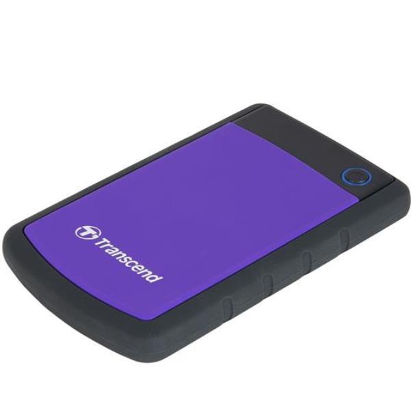 Transcend StoreJet 25H3P - HDD - 2 TB - esterno (portatile) - 2.5" - USB 3.0 - porpora brillante