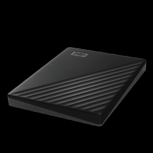 WD My Passport WDBYVG0020BBK - HDD - crittografato - 2 TB - esterno (portatile) - USB 3.2 Gen 1 - 256 bit AES - nero