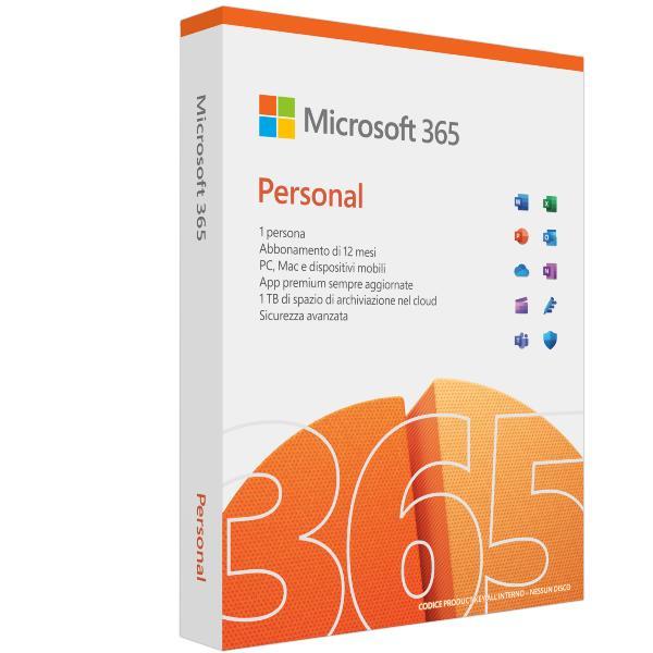 MICROSOFT 365 PERSONAL LICENZA BASE FULL AZIENDA/PRIVATI MEDIALESS …