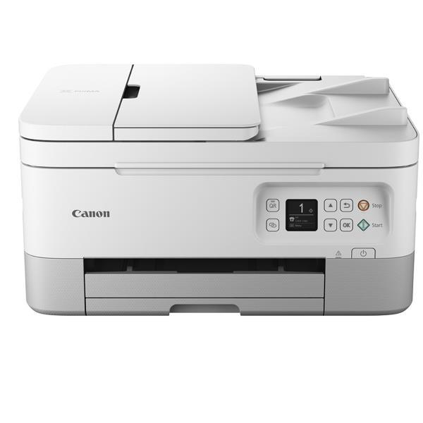 Canon PIXMA TS7451i - Stampante multifunzione - colore - ink-jet - A4 (210 x 297 mm), Legal (216 x 356 mm) (originale) - A4/Legal (supporti) - fino a 13 ipm (stampa) - 200 fogli - USB, Wi-Fi(n) - bianco