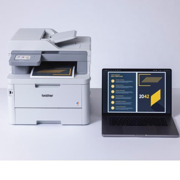 BROTHER MFC-L8340CDW LASER LED COLOR STAMPANTE MULTIFUNZIONE LASER …