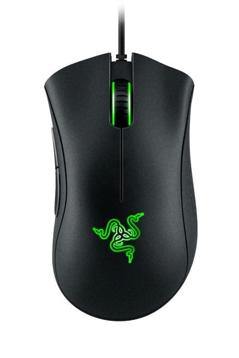 Razer DeathAdder Essential - Mouse - ergonomico - per destrorsi - ottica - 5 pulsanti - cablato - USB