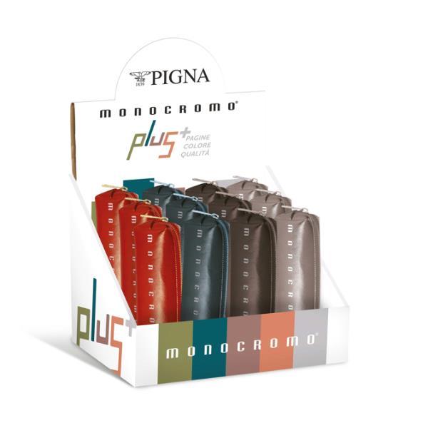 PIGNA MONOCROMO PLUS ASTUCCIO CON ZIP COLORI ASSORTITI …