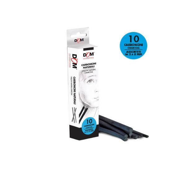 CWR CARBONCINI NATURALI 12CM DIAMETRO 3/4mm CONF 18 …
