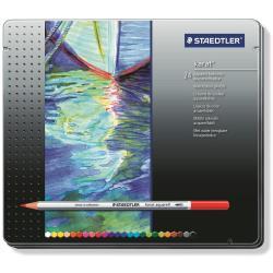 STAEDTLER karat aquarell 125 - Pastello colorato - colori assortiti - 2 mm (pacchetto di 24)