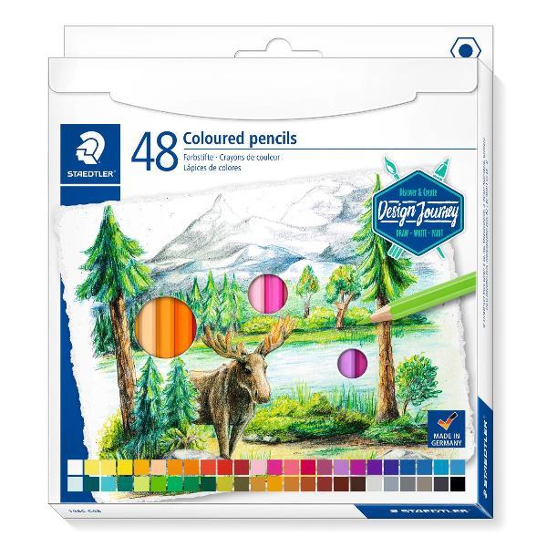 STAEDTLER CF48 MATITE DESIGN.JOURN. COL.ASS.