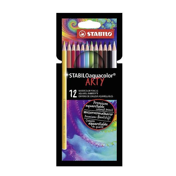 Pastello Arty Aquacolor - colori assortiti - Stabilo …