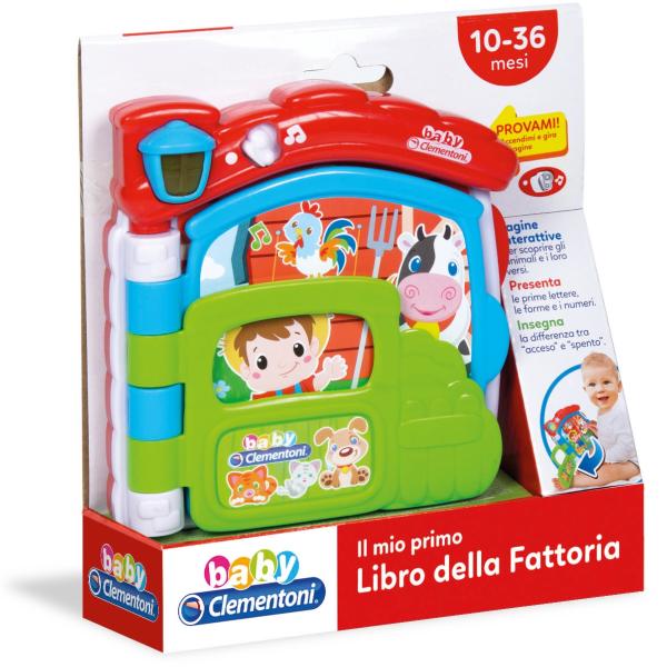 Clementoni baby - Il Mio Primo Libro della Fattoria