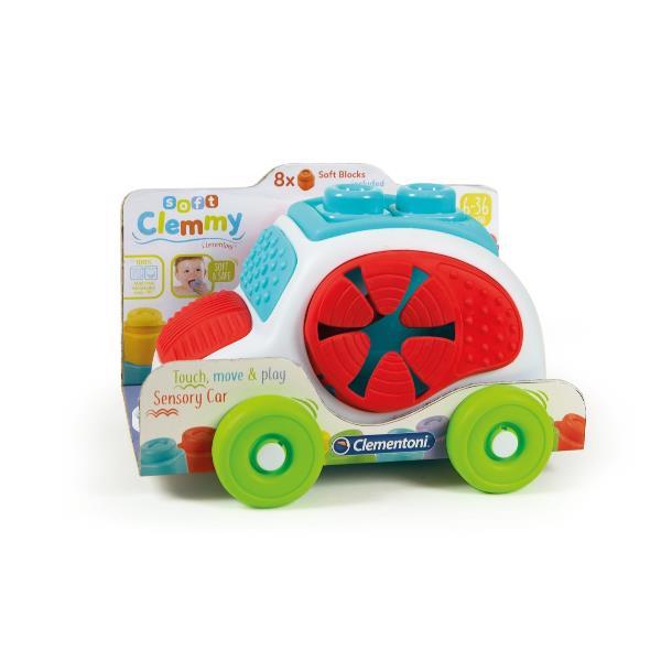 Clementoni Soft Clemmy - Tocca, scopri e guida l'auto sensoriale