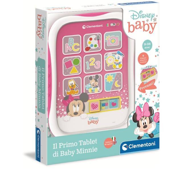 Clementoni Disney Baby - Baby Minnie First Tablet - rosa