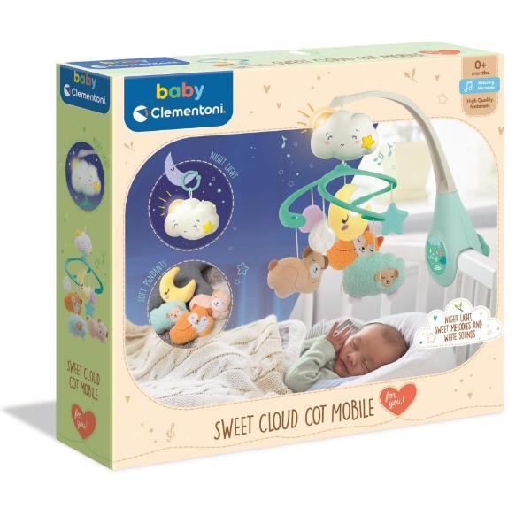 CLEMENTONI SWEET CLOUD COT MOBILE 2 IN 1 …
