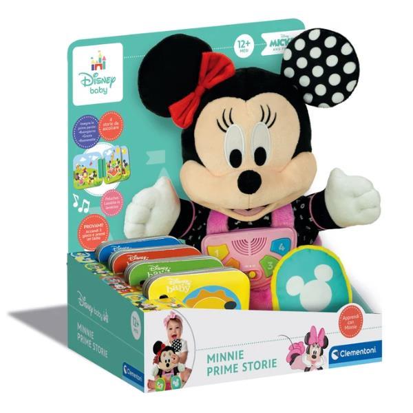 CLEMENTONI BABY MINNIE PRIME STORIE PELUCHES INTERATTIVO PARLANTE