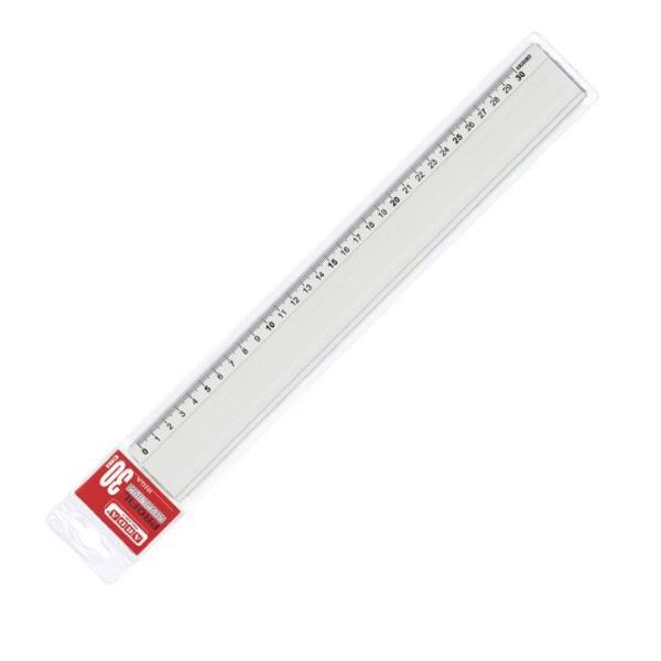 ARDA Aluminium Profil - Righello - 70 cm - alluminio anodizzato