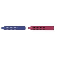 Faber-Castell GRIP - Gomma - blu, mora (pacchetto di 10)