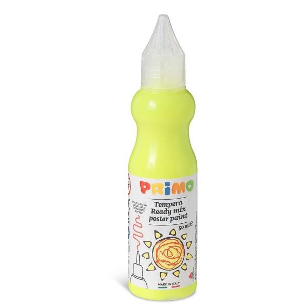 PRIMO BOTTIGLIA 50ML TEMPERA GIALLO FLUO