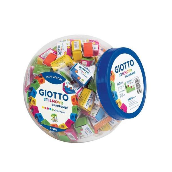 GIOTTO-FILA BOCCIA STILNOVO TEMPERA MATITE COL. ASSORTITI FLUO …