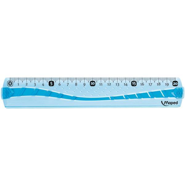 Maped Flex - Righello - 20 cm - disponibile in colori assortiti