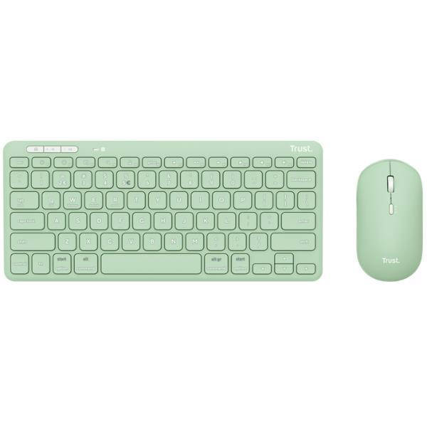 LYRA WL KEYBOARD MOUSE IT Green
