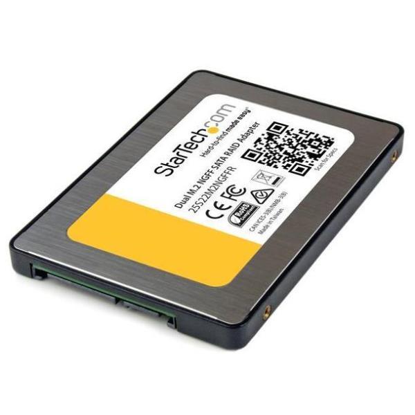 STARTECH ADATTATORE SATA DUAL M.2 NGFF
