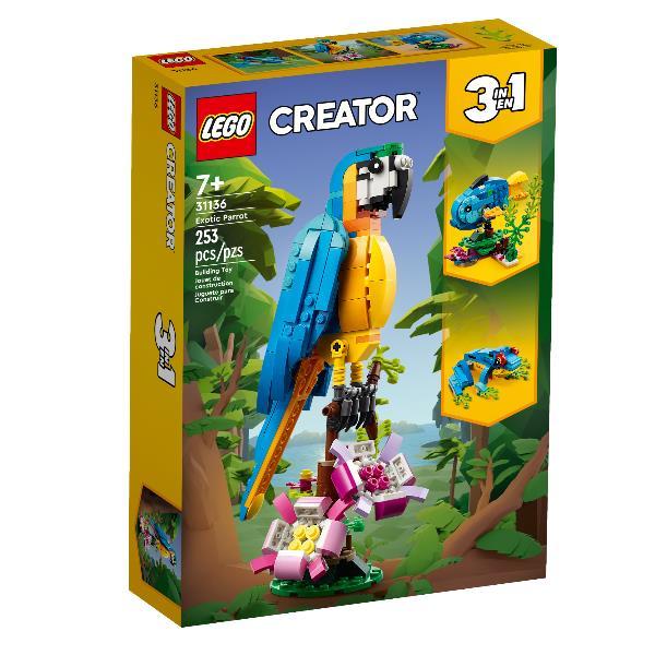 LEGO Creator 3in1 31136 - Exotic Parrot