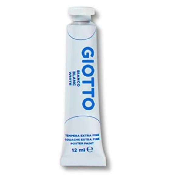 CF6 tub. tempera 12ml BIANCO