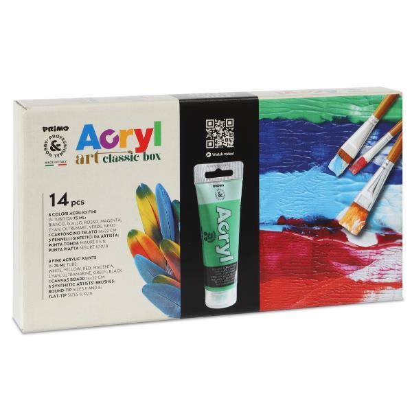 PRIMO STARTER SET ACRYL 8 X 75ML