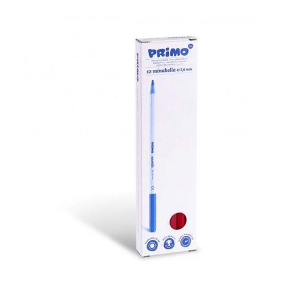 PRIMO MINABELLA PASTELLI 3.8 mm ROSSO CARMINIO CONF …