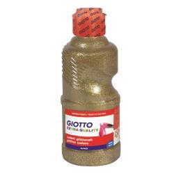 GIOTTO TEMPERA FLACONE DA 250ML COLORE ORO GLITTER LAVABILE